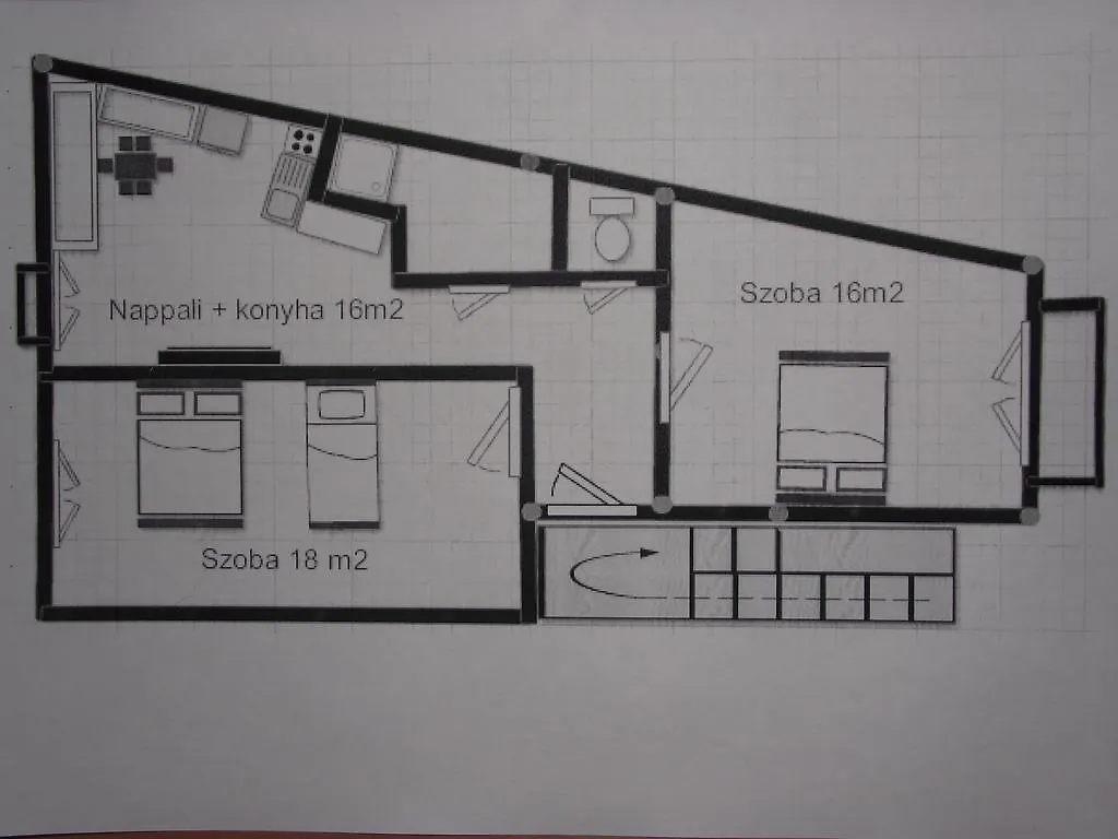 Апартаменты Mars Ii. Apartman Сегед